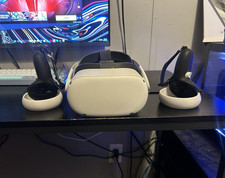 Oculus Quest 2 Standalone VR Headset 256GB with Elite Strap and knuckle straps
