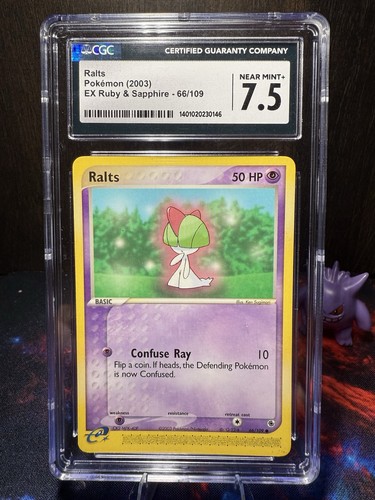 Ralts graded CGC 7.5 for sale on eBay