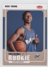 2007-08 Fleer 2007-08 NBA Rookie Nick Young #233 00ah