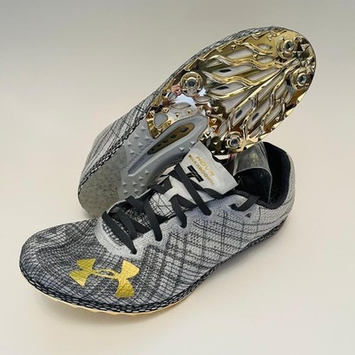 Under Armour Mens HOVR Shakedown Trake Shoes Spikes Size 10 3022515-105 NEW