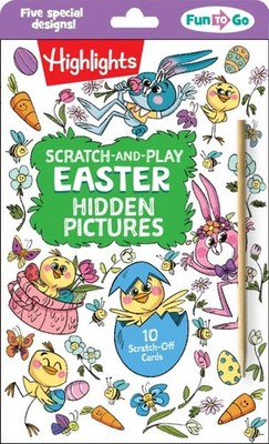Scratch-and-Play Easter Hidden Pictures, Cards by Highlights (COR), Like New ...