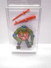 PLAYMATES TMNT 1992 CAVE LEO TEENAGE MUTANT NINJA TURTLES VINTAGE CLUB & SWORD