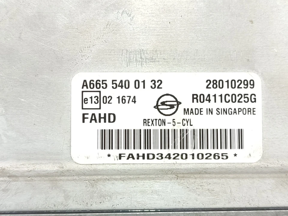 A6655400132 CENTRALITA MOTOR UCE / 2430523 PARA SSANGYONG REXTON / REXTON II GA - Immagine 4 di 4