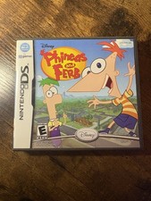 Phineas and Ferb Nintendo DS CASE MANUAL ONLY - NO GAME INCLUDED