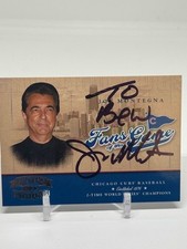 2004 Donruss Playoff FG-3 Fans Of The Game Joe Mantegna #203 SIGNED
