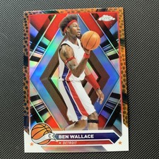 2023-24 Topps Chrome - Ben Wallace #195 Orange Basketball Refractor