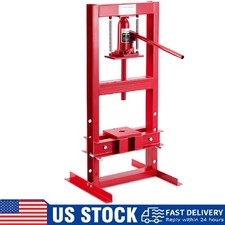 Hydraulic Shop Press 6t Adjustable H-frame Garage Floor Press With Press Plates