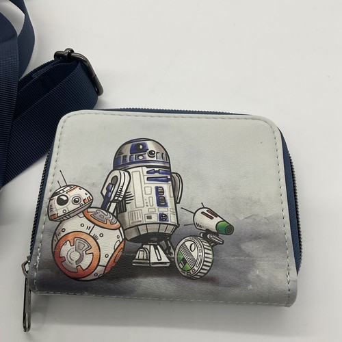 Loungefly Star Wars Droids Mini Backpack With Wallet - Picture 16 of 18