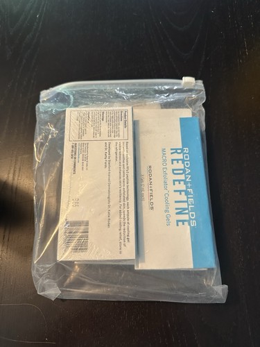 Rodan Fields Redefine Macro Exfoliator Cooling Gels Set Of 5 8-Packs, New Sealed - Picture 2 of 3