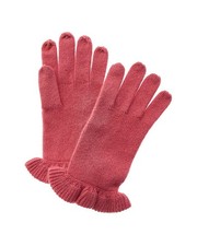 Sofiacashmere Touchscreen Cashmere Gloves Women's Pink