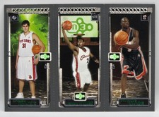 03-04 Topps Rookie Matrix Darko/James/Wade HOF Rookie Card #112, 111, 115