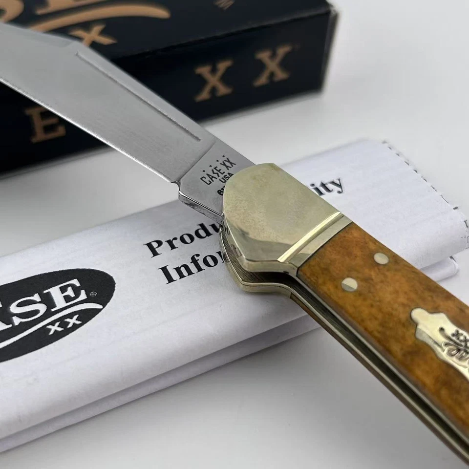 Nuevo Estuche xx Cuchillos Mini Copperlock Suave Antiguo Hueso Cuchillo de Bolsillo 58186 Foto 3 de 4