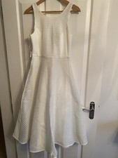 Smart and Joy White Cocktail/Wedding/Hen/ Prom Dress Size 10 New with Tags
