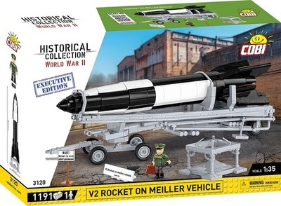 COBI,V2 rocket on Meiller vehicle - Exclusive Edition - 1210 Parts, 1/35, COB...