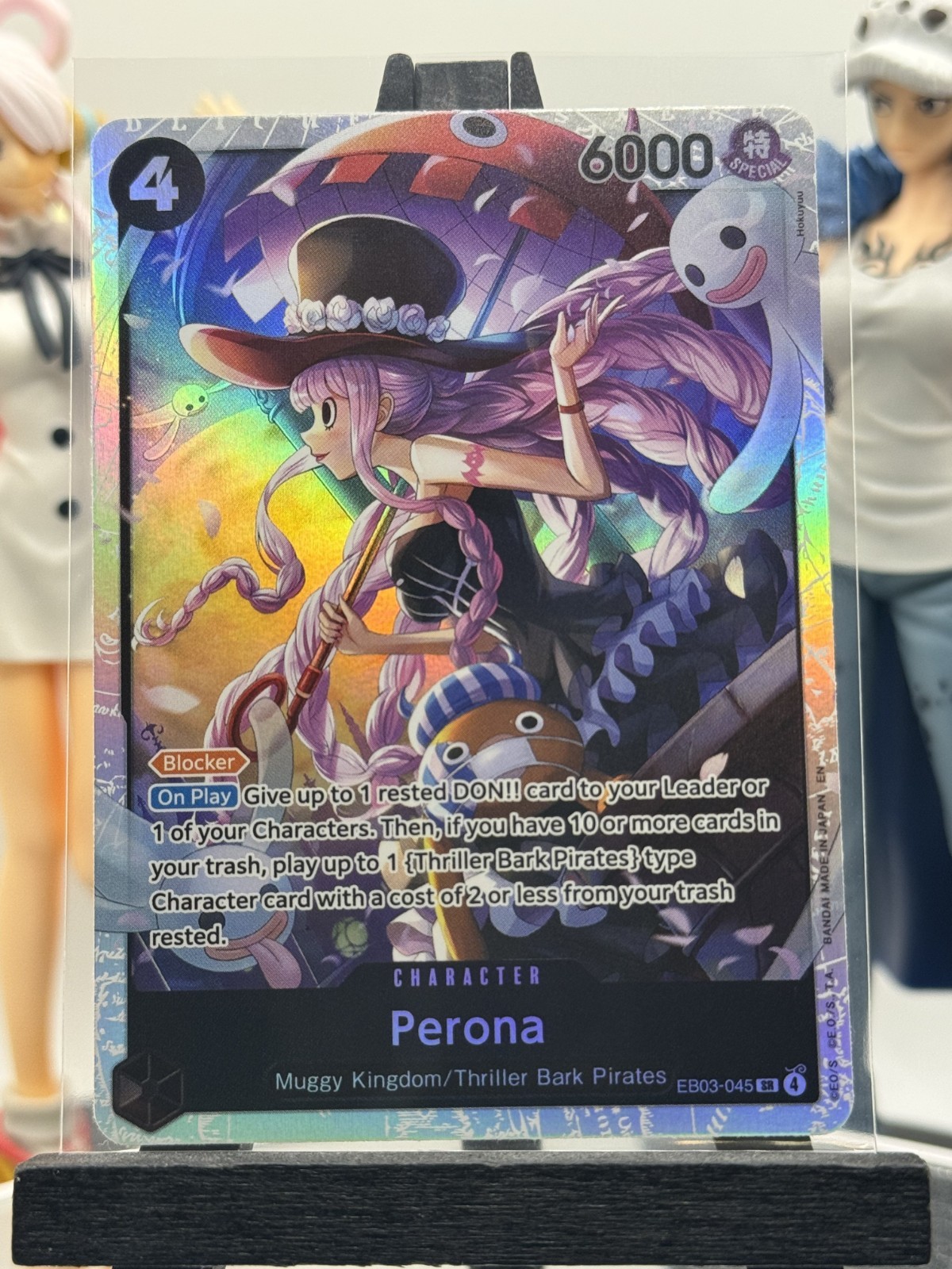 One Piece CG Perona EB03-045 Extra Booster OP Heroines Edition Super Rare!