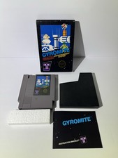 Gyromite NES Five-Screw Variant Hang Tab CIB Nintendo - Complete