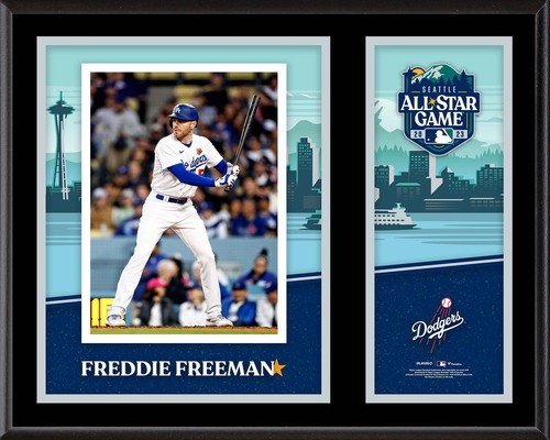 Freddie Freeman Los Angeles Dodgers 12 x 15 2023 All-Star Game Sublimated Plaque