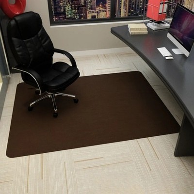 90x120cm Office Rolling Chair Mat Computer Gaming Carpet Bedroom Living Room