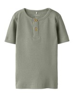 Jungen T-Shirt Name It Nmmkab Ss Top Noos, Shadow, 92 Cm, Kinderbekleidung