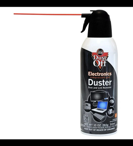 New Canned Air Falcon Dust-Off Compressed Computer Gas Duster 10 oz 4 Pack - 第 2/3 張圖片