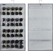 Hanging Sunglasses Organizer Glasses Storage Case Mounted Eyeglasses Wall Holder