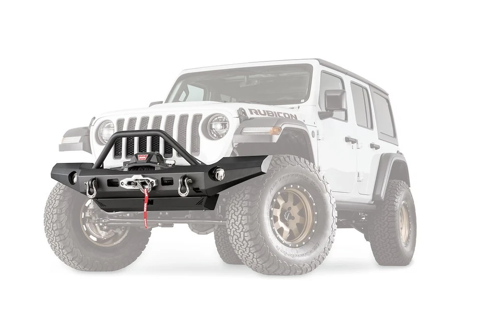 Warn 101337 Elite Series BUMPER JEEP FRONT - Image 3 of 4