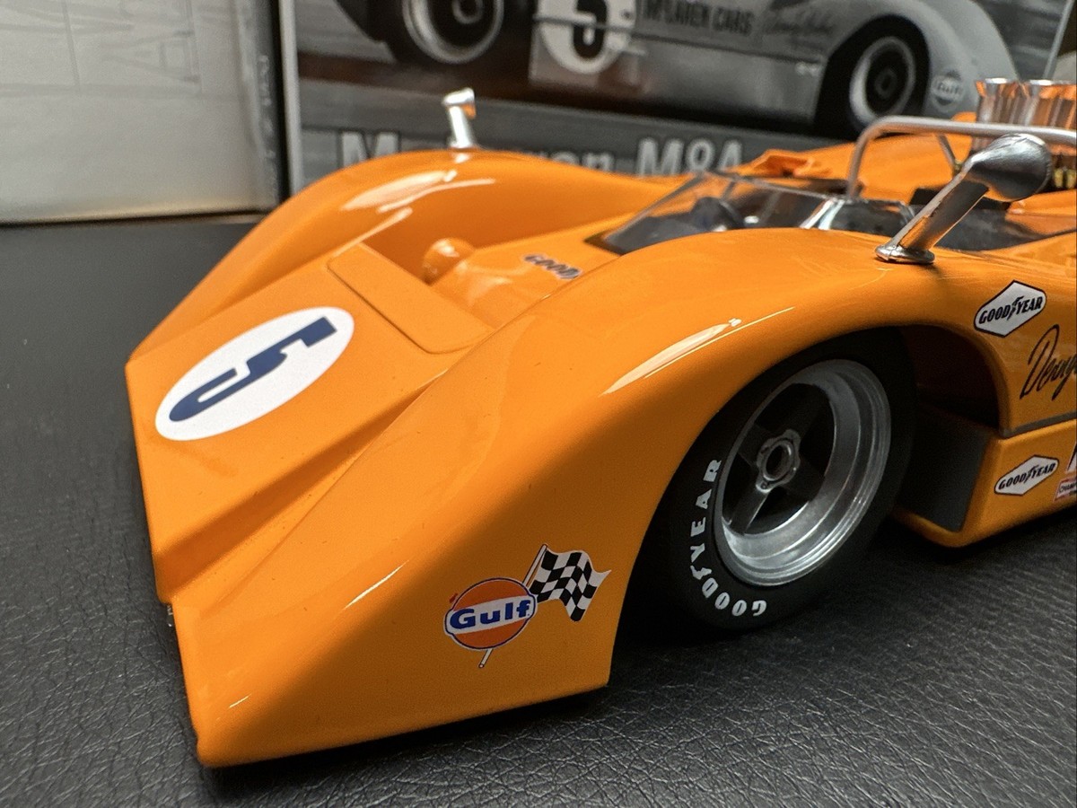GMP #5 Denny Hulme McLaren M8A Part# 12022 1:18 Diecast Race