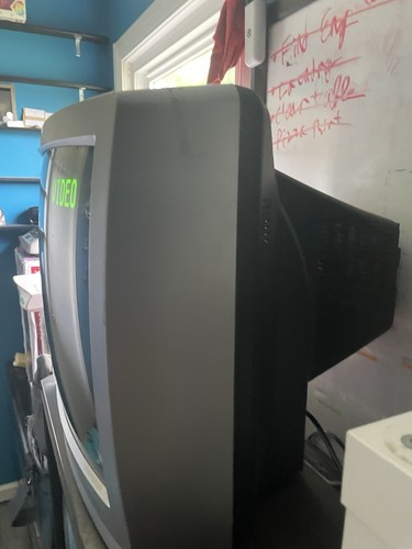Toshiba 19" 19A25 Retro Gaming CRT TV Tested Vintage Ships Same Day - Picture 4 of 8