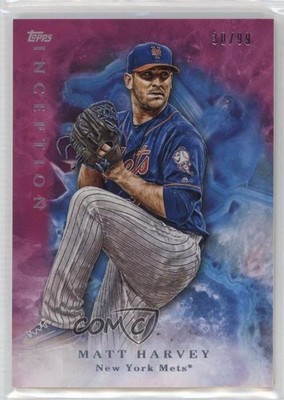 2017 Topps Inception Magenta /99 Matt Harvey #49 0q3