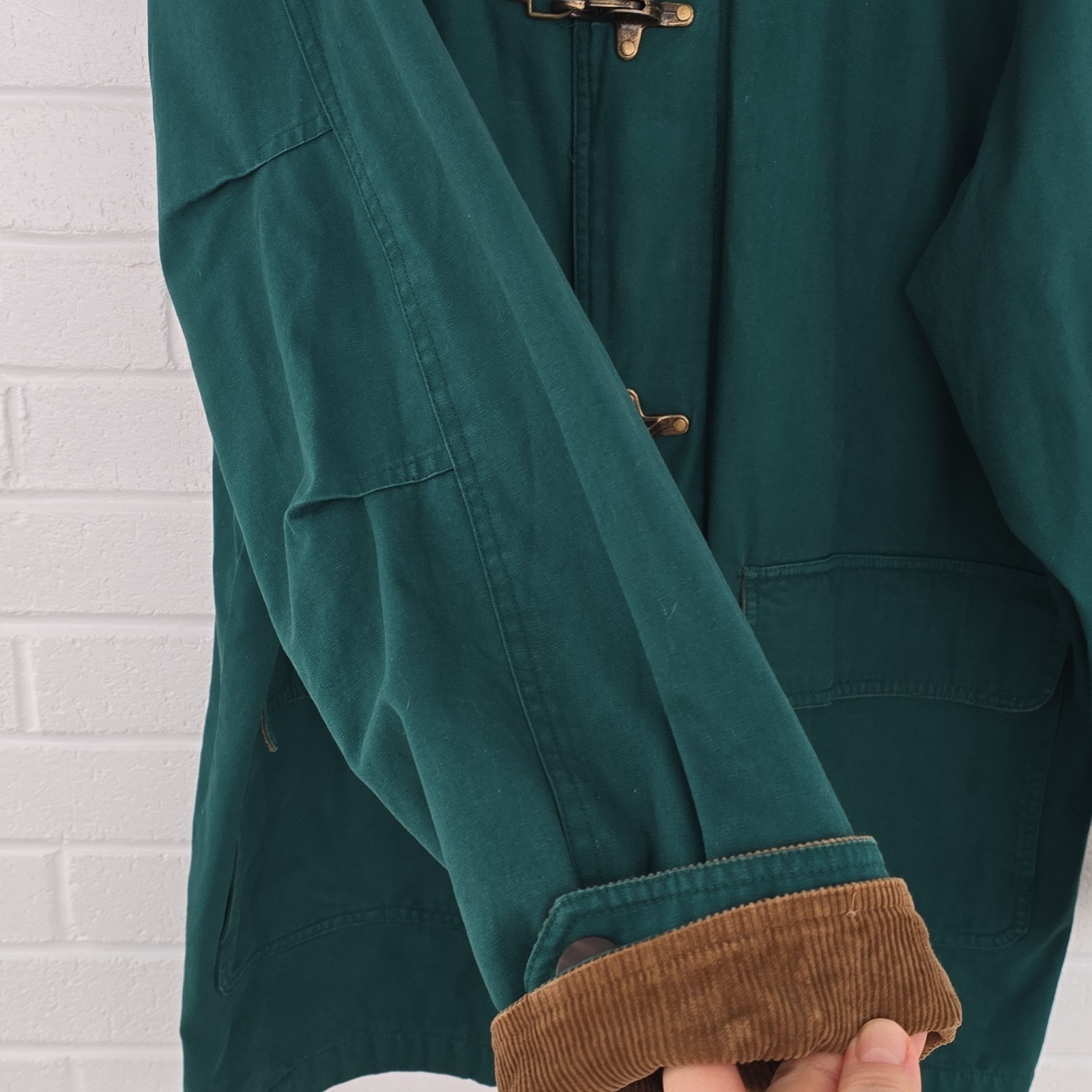 J.McLaughlin  Green Field Jacket Toggle Corduroy … - image 6