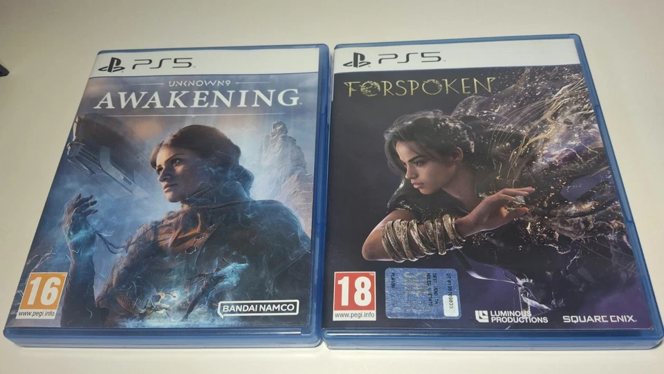 Bundle PS5 - Forspoken + Unknown 9 Awakening - Giochi  ITA, foto 1 di 5