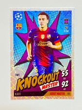 2024-25 Topps Match Attax Extra Xavi #302 Knockout Master Barcelona