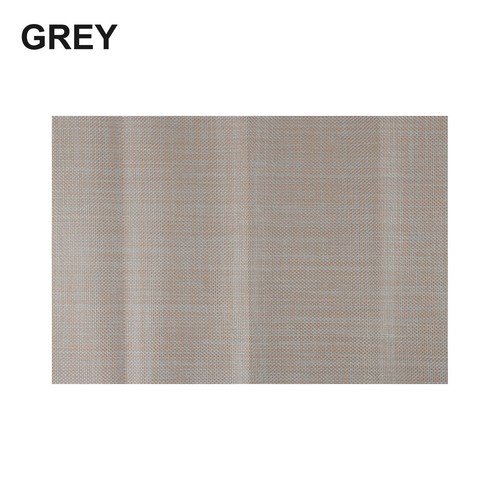 Luxurious Solid Color Dining Table Placemat Thick PVC Protects and Beautifies - Picture 20 of 61