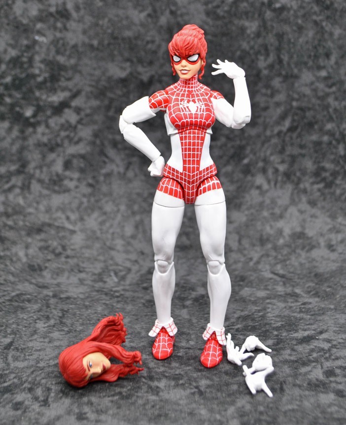 Marvel Legends Spinneret renew your vows MJ Mary Jane Watson