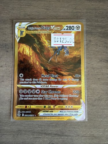 Origin Forme Dialga VSTAR GG68/GG70 Crown Zenith Galarian Gallery NM
