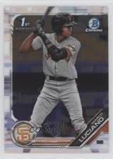 2019 Bowman Chrome Prospects Marco Luciano #BCP-82 0n64