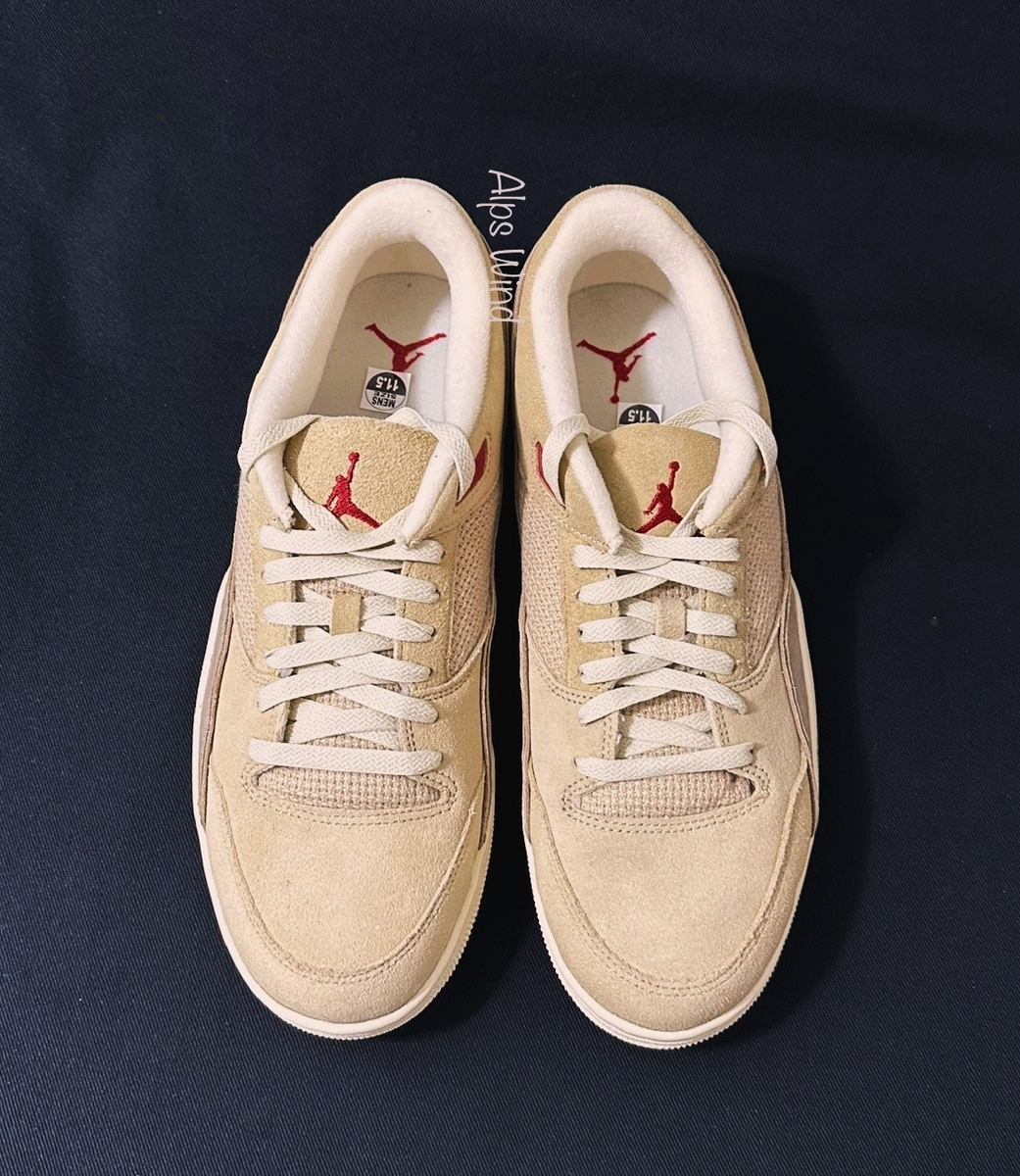 Air Jordan Flight Court Mushroom Fire Red Men's US 11.5 HF3255-201