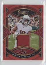 2024 Panini Select Rookie Swatches Red Prizm Marvin Harrison Jr #RS-MHJ 1bu3