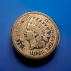 1859 Indian Head cent-1st year of Indian Head-167 yrs old