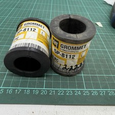 5P-8112 2pcs Genuine CAT Caterpillar 30mm Rubber Grommet Excavator Loader NOS