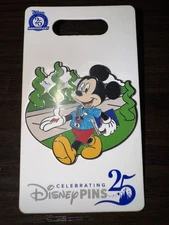2025 Disney Parks 25th Anniversary Pin Trading Mickey Mouse OE Pin