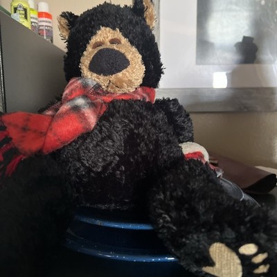 Black Bear Plushie Decor