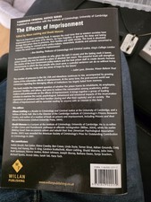 Cambridge Criminal Justice Ser.: Effects of Imprisonment by Shadd Maruna (2011,