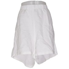 Lindex, Shorts, Gr&ouml;&szlig;e: XL, Wei&szlig;, Leinen/Viskose, Einfarbig, Damen #Jrm