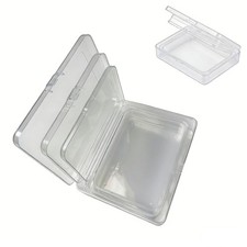 3 Pack Durable Small Plastic Storage Boxes with Lids