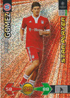 Panini Champions League 2009/10 Mario Gomez FC Bayern Munich Star Player