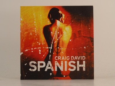 CRAIG DAVID SPANISH (H1) 1 Track Promo CD Single including Card Sleeve WILDSTAR
