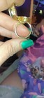 Vintage Luzier Locket Ring Cameo Style Aprox Size 7 Adjusts — photo 4