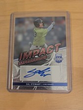 2023 Panini Elite Extra Edition Impact Impressions Sal Stewart 2022 Panini RC 