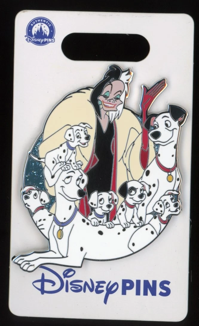 Disney Parks Character Cluster 101 Dalmatians Pongo Perdita Pin